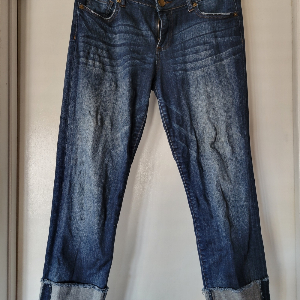 Kut from the Kloth Dark Blue Denim Jeans